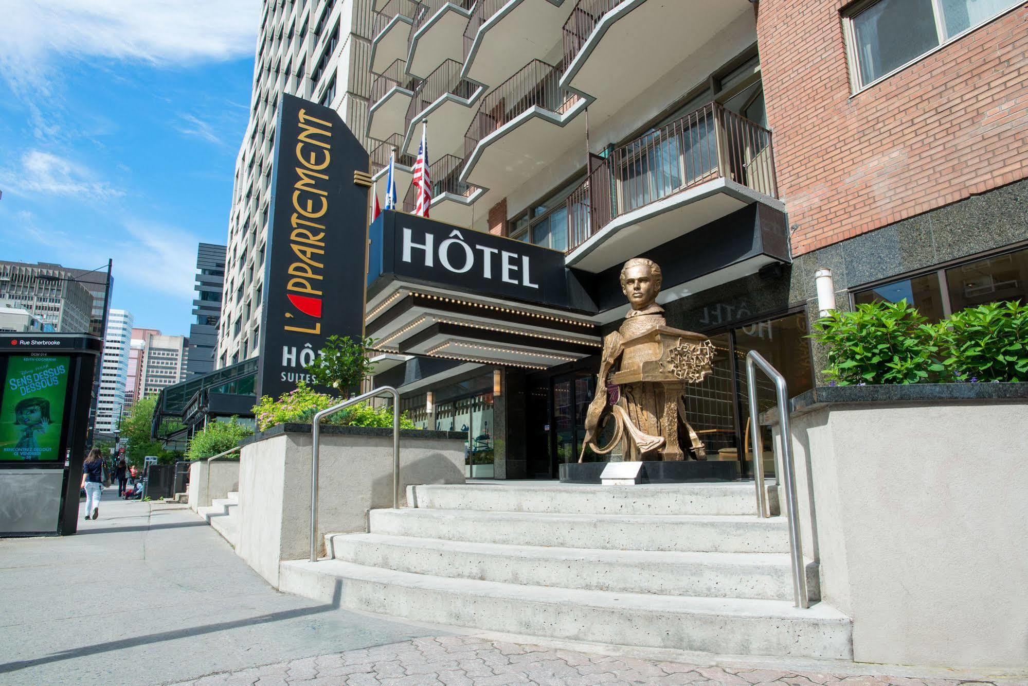 L'Appartement Hotel Montréal Exteriör bild